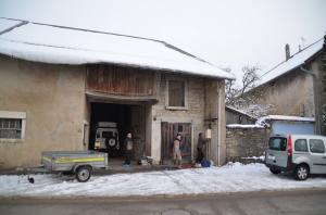 Album photos - Finition installation  - electrique sous la neige